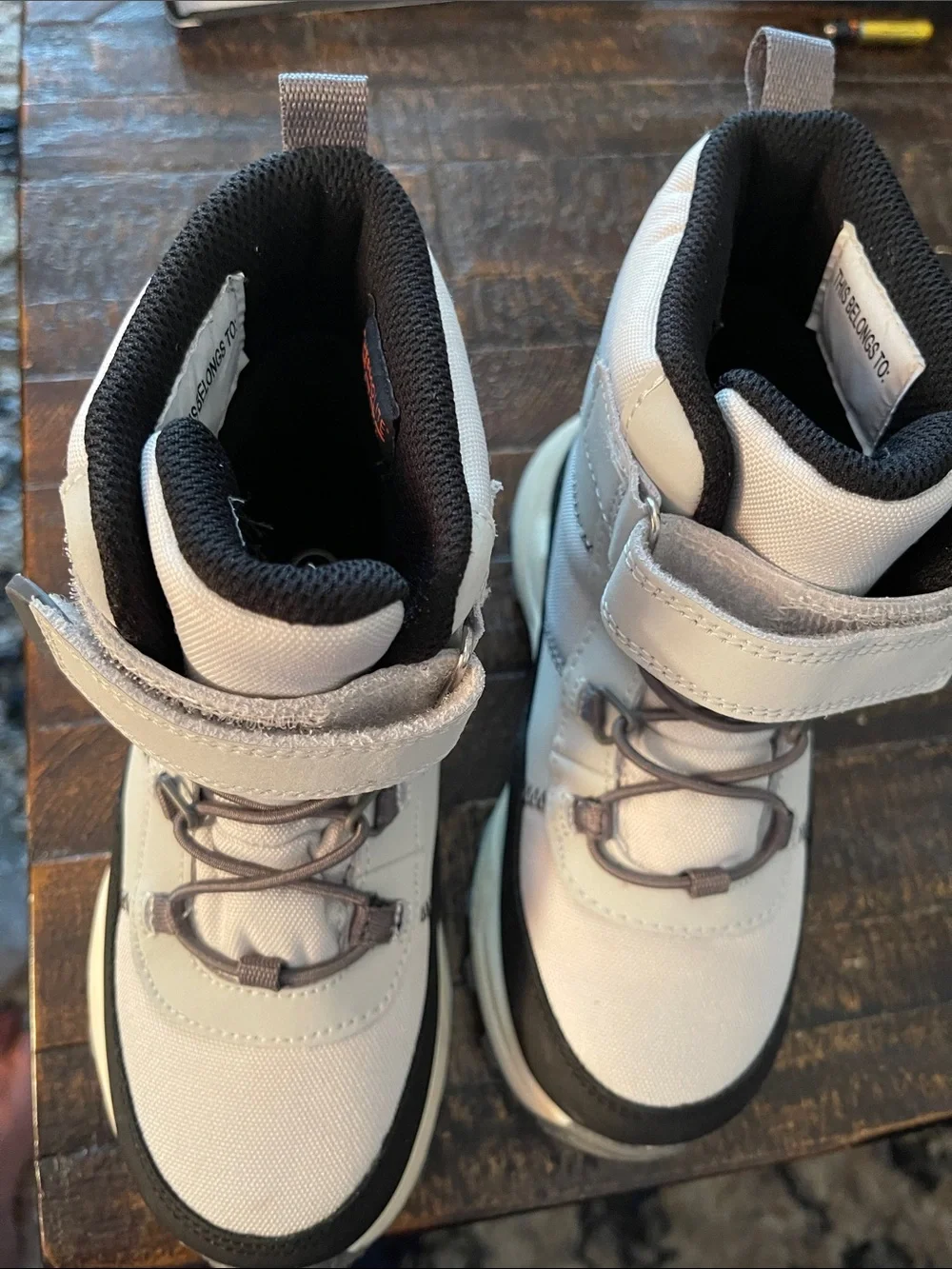 Cat & Jack   Kids Black & Grey Noah Winter Boots